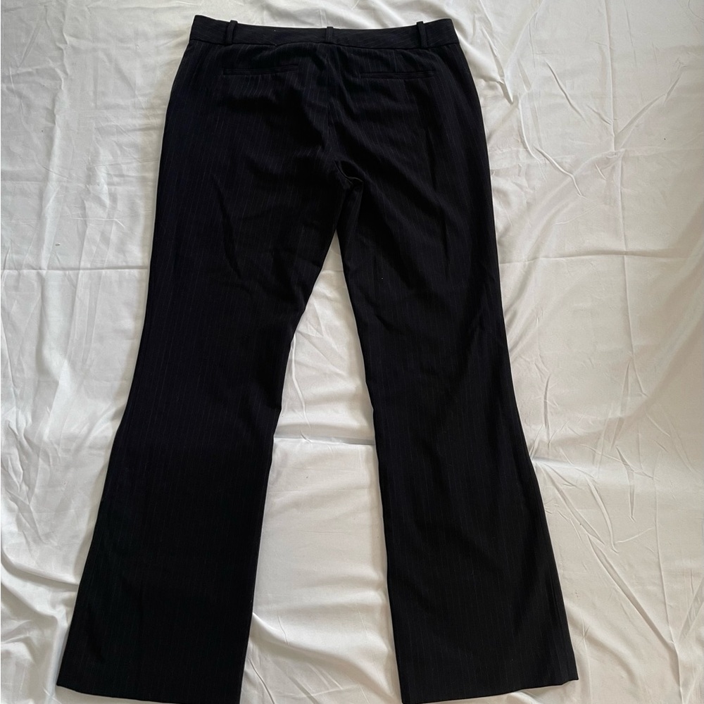 Banana Republic Black Pinstripe Pants